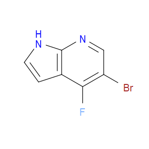5-BROMO-4-FLUORO-1H-PYRROLO[2,3-B]PYRIDINE