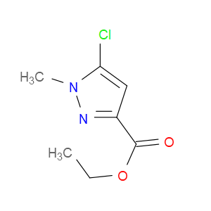 ETHYL 5-CHLORO-1-METHYL-1H-PYRAZOLE-3-CARBOXYLATE - Click Image to Close