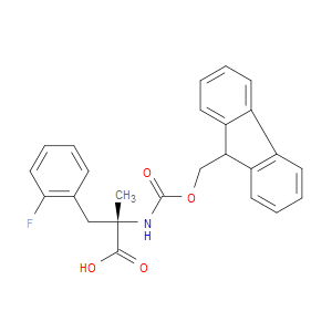 (S)-2-((((9H-FLUOREN-9-YL)METHOXY)CARBONYL)AMINO)-3-(2-FLUOROPHENYL)-2-METHYLPROPANOIC ACID