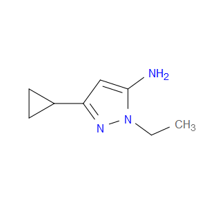 3-CYCLOPROPYL-1-ETHYL-1H-PYRAZOL-5-AMINE