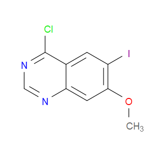 4-CHLORO-6-IODO-7-METHOXYQUINAZOLINE - Click Image to Close