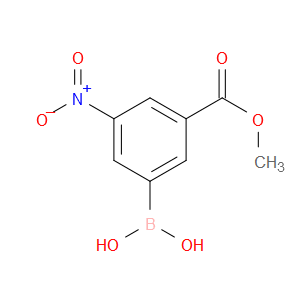 3-METHOXYCARBONYL-5-NITROPHENYLBORONIC ACID - Click Image to Close