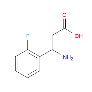 3-AMINO-3-(2-FLUOROPHENYL)PROPANOIC ACID - Click Image to Close