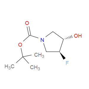 TERT-BUTYL (3S,4S)-3-FLUORO-4-HYDROXYPYRROLIDINE-1-CARBOXYLATE - Click Image to Close