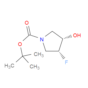 TERT-BUTYL (3R,4S)-3-FLUORO-4-HYDROXYPYRROLIDINE-1-CARBOXYLATE - Click Image to Close