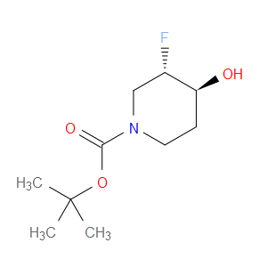 TERT-BUTYL (3S,4S)-3-FLUORO-4-HYDROXYPIPERIDINE-1-CARBOXYLATE