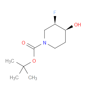 TERT-BUTYL (3R,4S)-3-FLUORO-4-HYDROXYPIPERIDINE-1-CARBOXYLATE