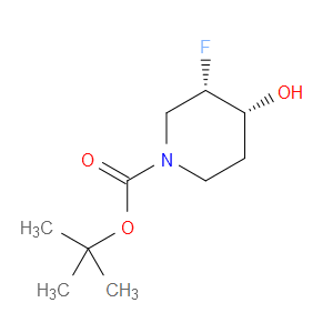TERT-BUTYL (3S,4R)-3-FLUORO-4-HYDROXYPIPERIDINE-1-CARBOXYLATE