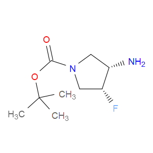 (3S,4R)-TERT-BUTYL 3-AMINO-4-FLUOROPYRROLIDINE-1-CARBOXYLATE