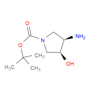 TERT-BUTYL (3R,4S)-3-AMINO-4-HYDROXYPYRROLIDINE-1-CARBOXYLATE - Click Image to Close
