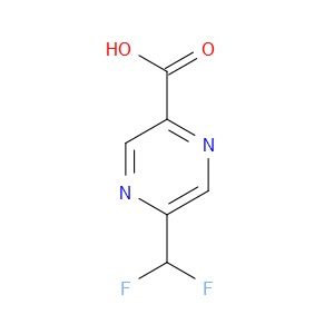 5-(DIFLUOROMETHYL)PYRAZINE-2-CARBOXYLIC ACID