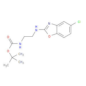 TERT-BUTYL (2-((5-CHLOROBENZO[D]OXAZOL-2-YL)AMINO)ETHYL)CARBAMATE - Click Image to Close