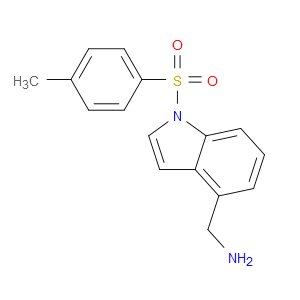 (1-TOSYL-1H-INDOL-4-YL)METHANAMINE