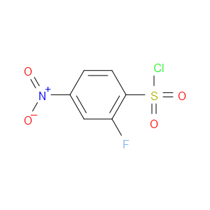 2-FLUORO-4-NITROBENZENE-1-SULFONYL CHLORIDE