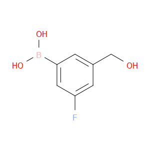3-FLUORO-5-(HYDROXYMETHYL)PHENYLBORONIC ACID - Click Image to Close
