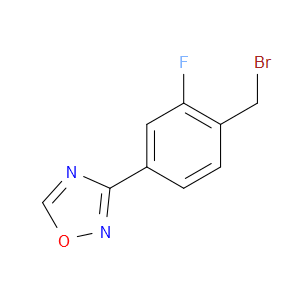 3-(4-(BROMOMETHYL)-3-FLUOROPHENYL)-1,2,4-OXADIAZOLE