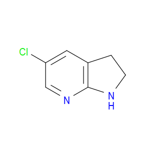 5-CHLORO-2,3-DIHYDRO-1H-PYRROLO[2,3-B]PYRIDINE