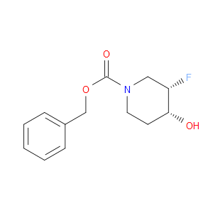 BENZYL (3S,4R)-3-FLUORO-4-HYDROXYPIPERIDINE-1-CARBOXYLATE