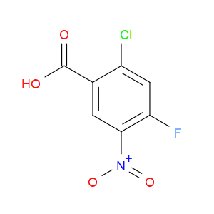 2-CHLORO-4-FLUORO-5-NITROBENZOIC ACID