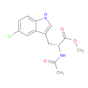 (R)-N-ACETYL-5-CHLORO-TRP-OME - Click Image to Close