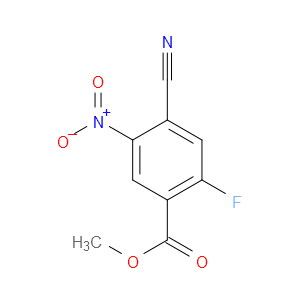 METHYL 4-CYANO-2-FLUORO-5-NITROBENZOATE