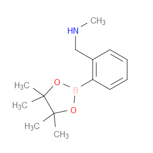 N-METHYL-1-(2-(4,4,5,5-TETRAMETHYL-1,3,2-DIOXABOROLAN-2-YL)PHENYL)METHANAMINE - Click Image to Close
