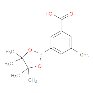 3-METHYL-5-(4,4,5,5-TETRAMETHYL-1,3,2-DIOXABOROLAN-2-YL)BENZOIC ACID