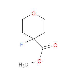 METHYL 4-FLUOROTETRAHYDRO-2H-PYRAN-4-CARBOXYLATE
