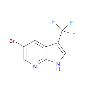 5-BROMO-3-(TRIFLUOROMETHYL)-1H-PYRROLO[2,3-B]PYRIDINE