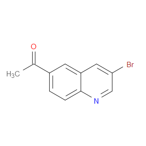1-(3-BROMOQUINOLIN-6-YL)ETHANONE