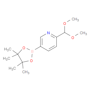 2-(DIMETHOXYMETHYL)-5-(4,4,5,5-TETRAMETHYL-1,3,2-DIOXABOROLAN-2-YL)PYRIDINE