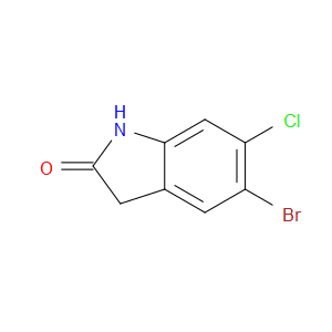 5-BROMO-6-CHLORO-2,3-DIHYDRO-1H-INDOL-2-ONE - Click Image to Close