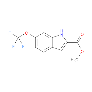METHYL 6-(TRIFLUOROMETHOXY)INDOLE-2-CARBOXYLATE
