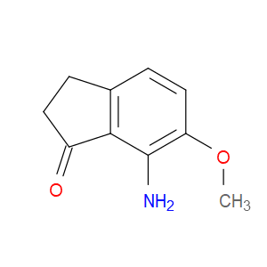 7-AMINO-6-METHOXY-2,3-DIHYDRO-1H-INDEN-1-ONE