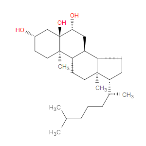 3beta,5alpha,6beta-trihydroxycholestane - Click Image to Close