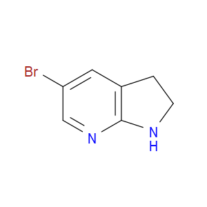 5-BROMO-2,3-DIHYDRO-1H-PYRROLO[2,3-B]PYRIDINE - Click Image to Close