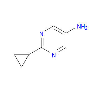 2-CYCLOPROPYLPYRIMIDIN-5-AMINE
