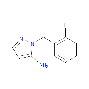 5-AMINO-1-(2-FLUOROBENZYL)-1H-PYRAZOLE