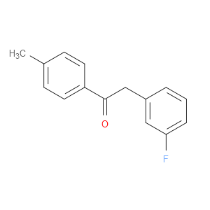 2-(3-FLUOROPHENYL)-1-(P-TOLYL)ETHANONE