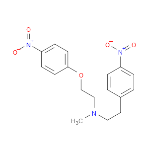 N-METHYL-2-(4-NITROPHENOXY)-N-[2-(4-NITROPHENYL)ETHYL]ETHANAMINE
