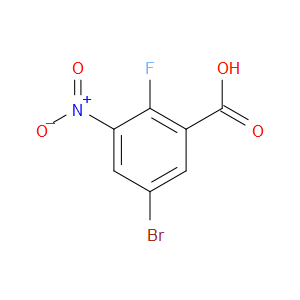 5-BROMO-2-FLUORO-3-NITROBENZOIC ACID