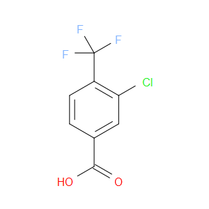 3-CHLORO-4-(TRIFLUOROMETHYL)BENZOIC ACID - Click Image to Close