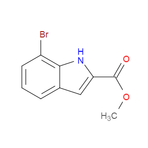 METHYL 7-BROMO-1H-INDOLE-2-CARBOXYLATE