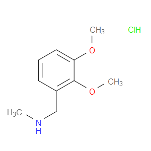 1-(2,3-DIMETHOXYPHENYL)-N-METHYLMETHANAMINE HYDROCHLORIDE - Click Image to Close