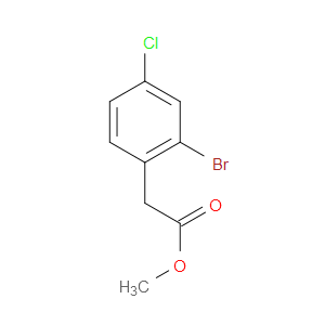 METHYL 2-(2-BROMO-4-CHLOROPHENYL)ACETATE