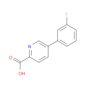 5-(3-FLUOROPHENYL)PICOLINIC ACID