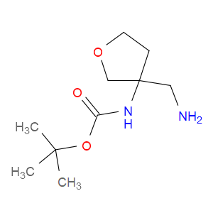 TERT-BUTYL N-[3-(AMINOMETHYL)OXOLAN-3-YL]CARBAMATE
