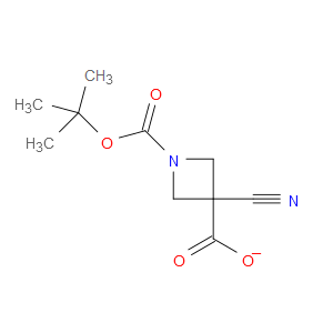 1-BOC-3-CYANOAZETIDINE-3-CARBOXYLIC ACID - Click Image to Close