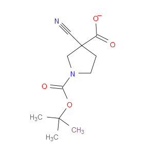 1-[(TERT-BUTOXY)CARBONYL]-3-CYANOPYRROLIDINE-3-CARBOXYLIC ACID - Click Image to Close