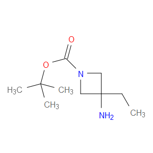 TERT-BUTYL 3-AMINO-3-ETHYLAZETIDINE-1-CARBOXYLATE